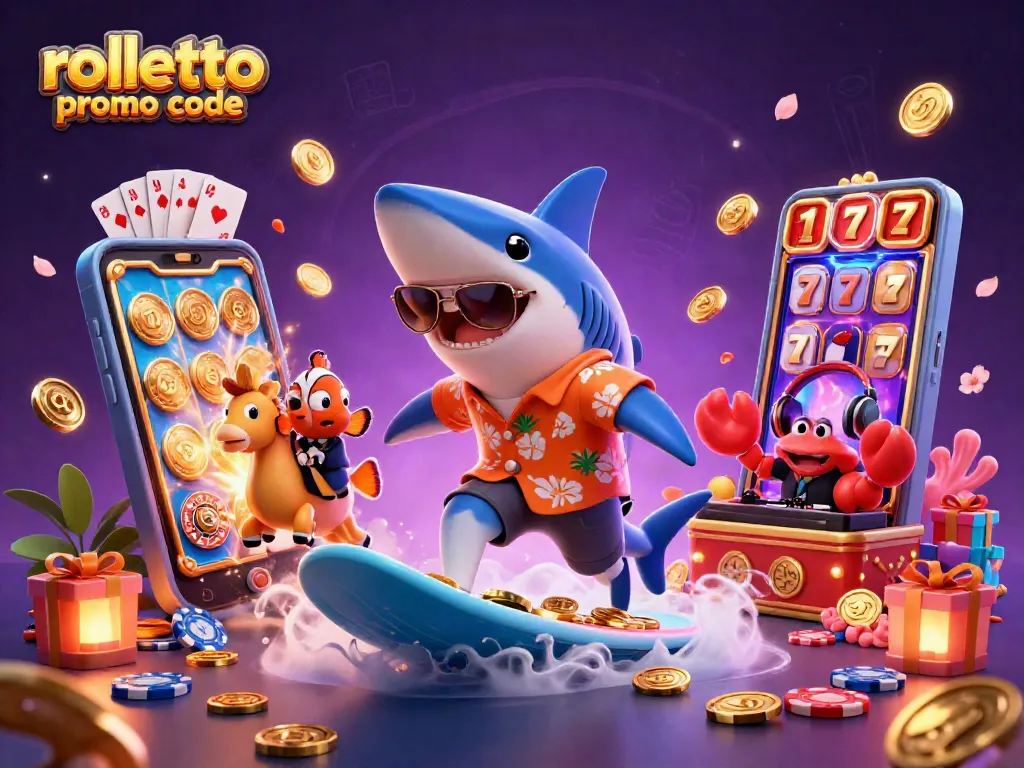 Experience excitement with Rolletto promo code while winning on colorful slot games.