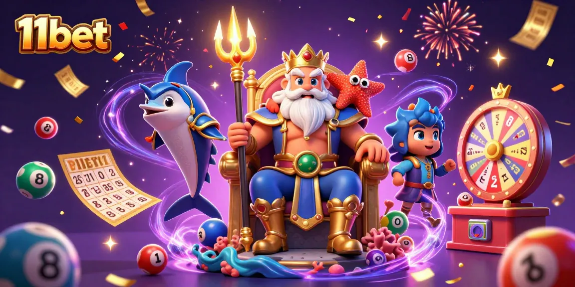 Experience the excitement of 11bet with vibrant lottery games and dynamic casino elements.