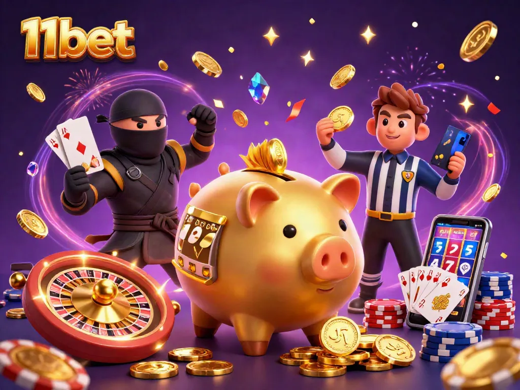 Experience thrilling gameplay at 11bet with action-packed gaming featuring coins, cards, and epic characters.