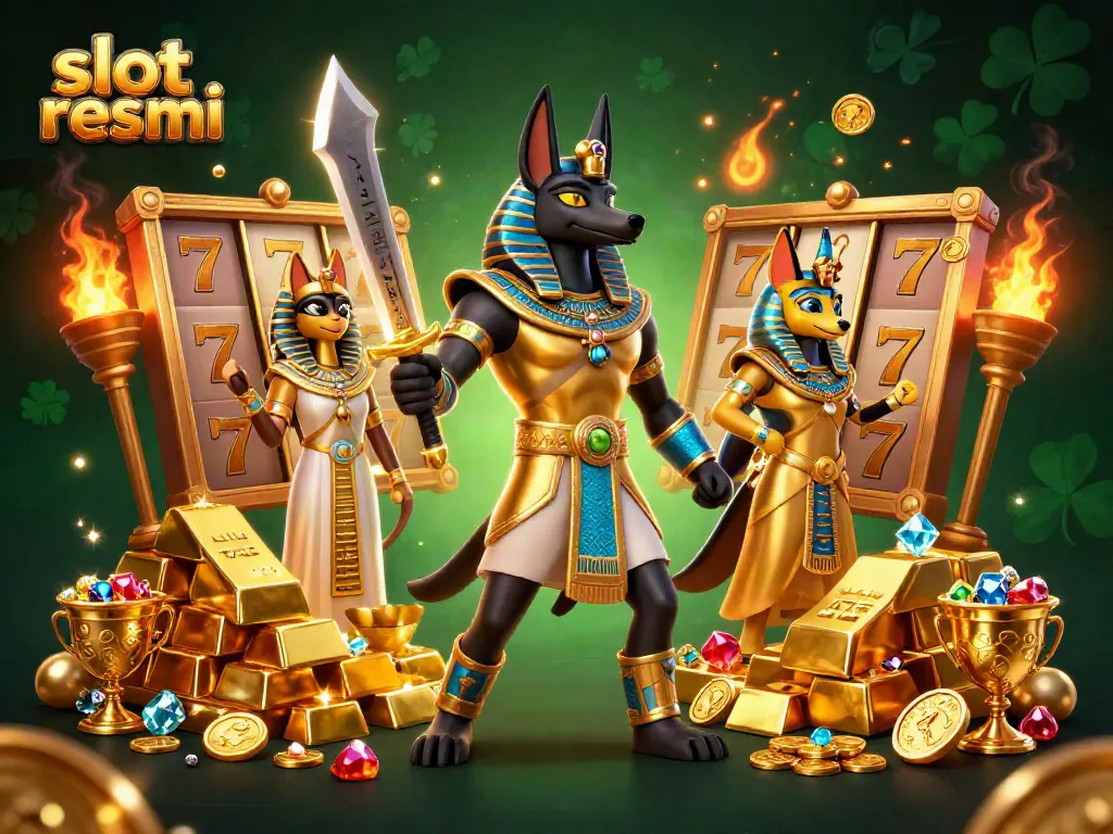 Experience exhilarating wins in slot resmi with ancient Egyptian warriors amidst riches!