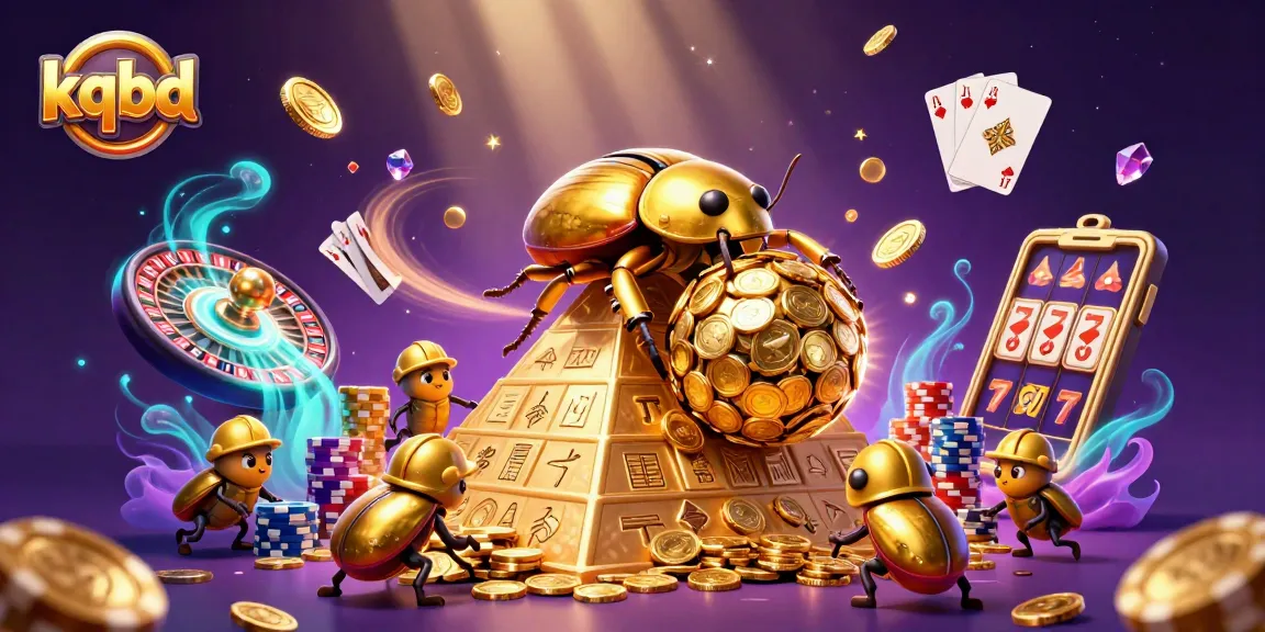 Engage with kqbd results through a vibrant casino-themed illustration showcasing winning possibilities and dynamic elements.