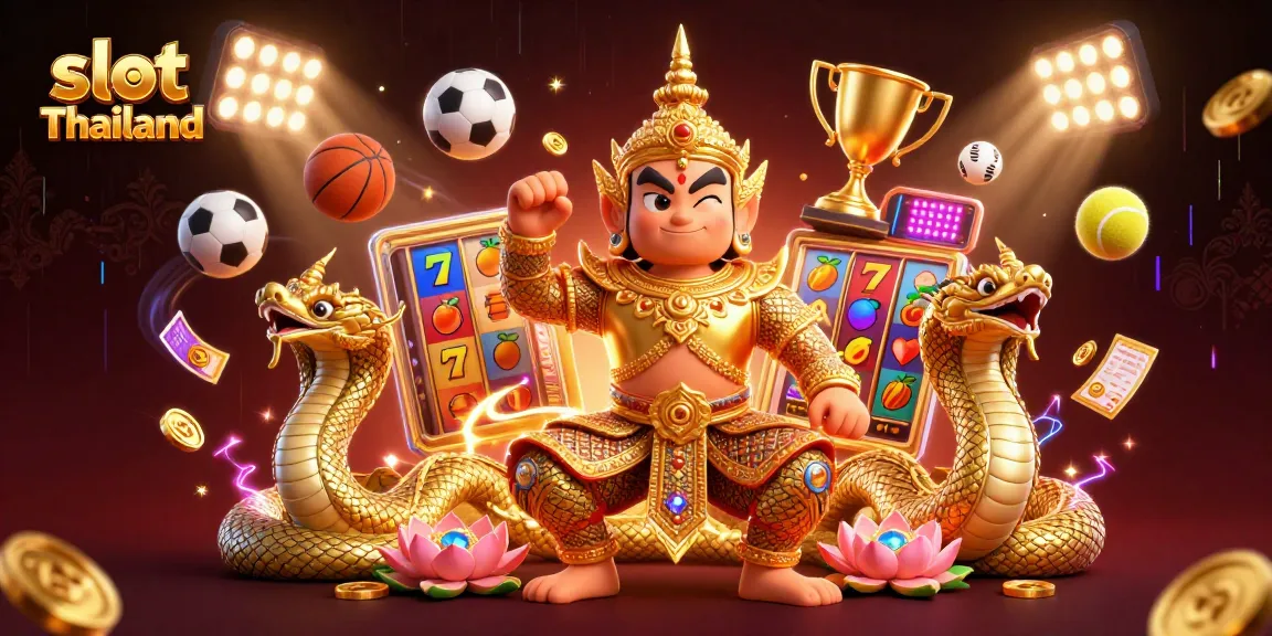 Slot Thailand menghadirkan pengalaman bermain menarik dengan penjaga kuil Thailand dan elemen kasino yang kaya.